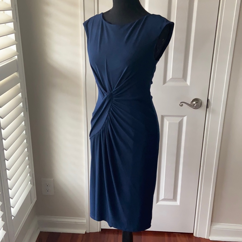 NWOT Vince Camuto Navy Blue Shift Dress 6
